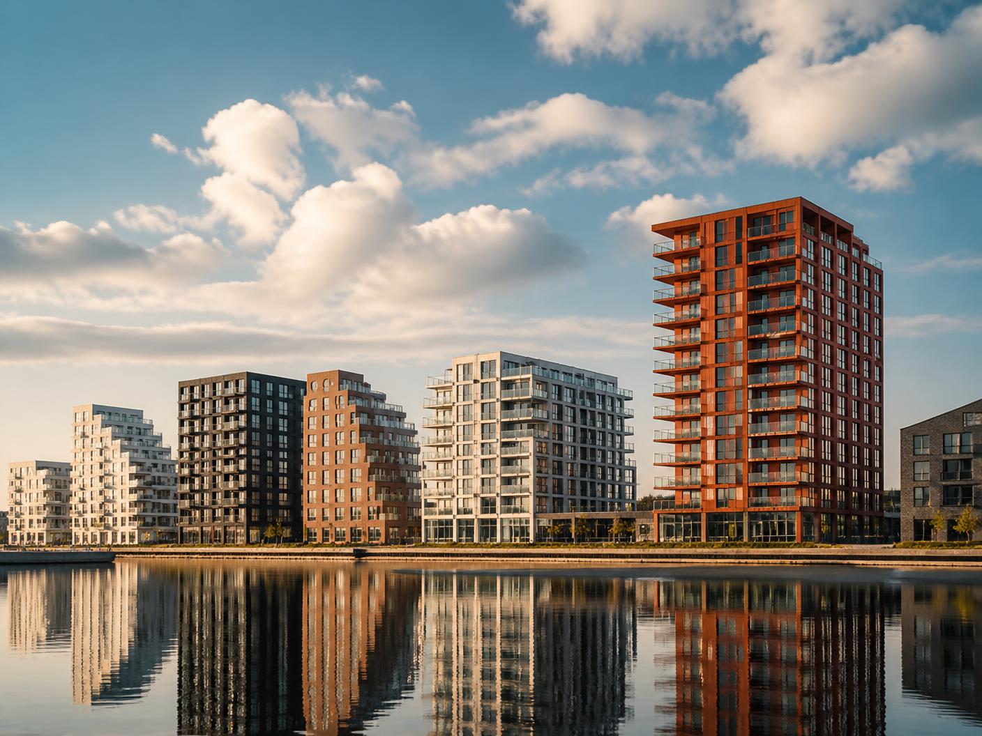 Residential architecture in Almere